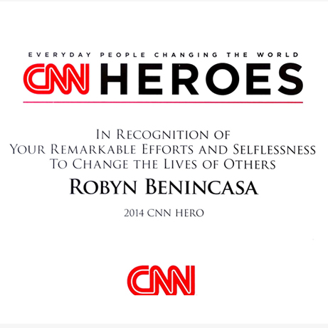 Robyn Benincasa CNN Hero 2014