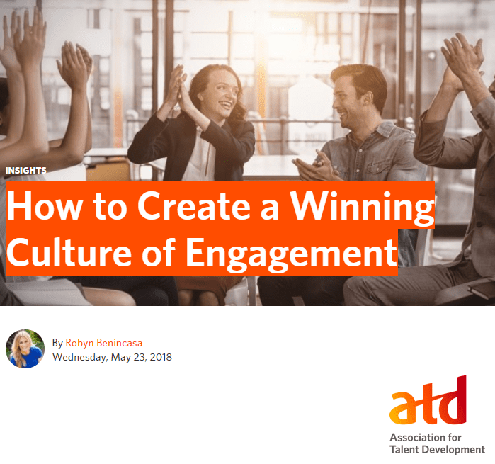 How to create a winning culture of engagement