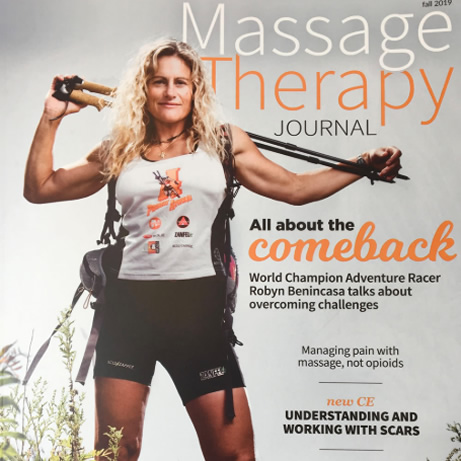 Robyn Benincasa in Massage Therapy Journal